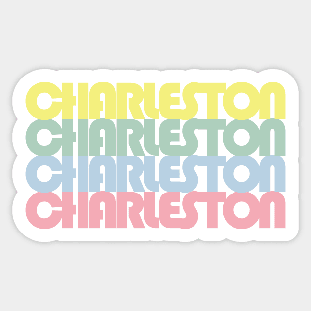 Rainbow Row Sticker by TMD Creative Studio